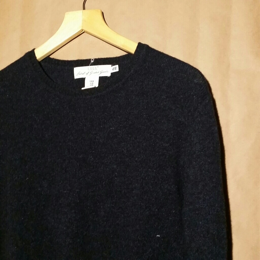 H&M WOOL SWEATER LONG SLEEVE M | Medium M | L.O.G.